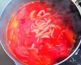 番茄牛肉麺（ファンチェニュウロウミェン）作り方8写真