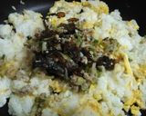 茎ワカメの佃煮チャーハン♪豚ミンチ入り♪作り方5写真