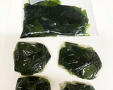 春✨生わかめの下処理&茎と豚肉の炒め物作り方4写真
