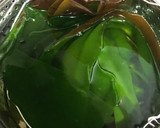 春✨生わかめの下処理&茎と豚肉の炒め物作り方5写真