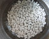 白いんげん豆とりんごのはちみつレモン煮作り方1写真