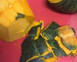 かぼちゃの味噌汁・ツナ缶でダシ要らず作り方4写真