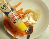 レンジで！ピーラー人参のレモン醤油和え作り方3写真