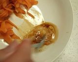 レンジで！ピーラー人参のレモン醤油和え作り方4写真