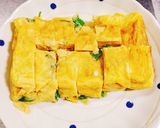 レタス入り卵焼き作り方2写真