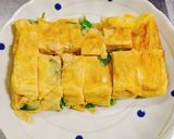 レタス入り卵焼き作り方3写真