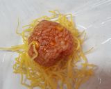 錦糸玉子で　手まり風オムライス作り方6写真