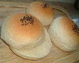 バンズも手作り　ハンバーガー　～中力粉で作り方8写真