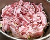 豚肉と大根白菜の重ね蒸し作り方5写真