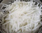 大根と大葉のツナサラダ作り方1写真