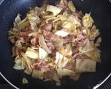豚バラ肉とキャベツのオイスターソース炒め作り方6写真