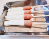 HMで作るお餅入りチーズハットグ作り方3写真