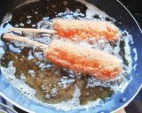 HMで作るお餅入りチーズハットグ作り方6写真
