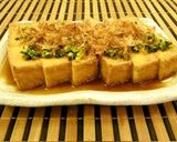 節約簡単！麺つゆで絹厚揚げの卵とじ作り方11写真