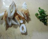 玉ねぎと竹輪のケチャップ炒め作り方1写真