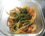 玉ねぎと竹輪のケチャップ炒め作り方6写真
