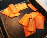キャロットの胡麻卵焼きロール作り方2写真