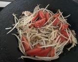お助けレシピ☆もやしとトマトの焼うどん作り方5写真