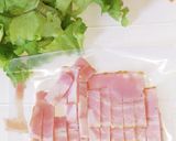 レタスチャーハン作り方1写真