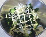 きゅうりとわかめの簡単さっぱりサラダ作り方4写真