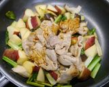 栄養免疫UP！林檎の肉野菜炒め作り方7写真