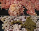 グリーンカレーでチキンバジル炒め作り方3写真