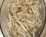 レンチンで♫もやしとハムの辛子醤油和え作り方1写真