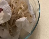レンチンで♫もやしとハムの辛子醤油和え作り方3写真