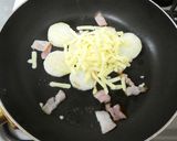 簡単副菜☆長芋ベーコンペッパーチーズ焼き作り方4写真