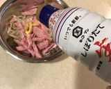 レンチンで♫もやしとハムの辛子醤油和え作り方8写真