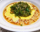 ふんわり卵と たっぷりピーマンのラーメン作り方5写真