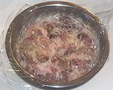 カレールー、牛乳でバターチキンカレー作り方1写真