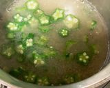 即完成：オクラの味噌汁〜(o˘◡˘o)♡作り方2写真
