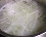 熱湯で煮るのがポイント！朝昼夕♪大根粥作り方4写真