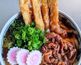 肉ごほ天うどん作り方12写真