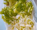 キャベツを挟んだホットサンド作り方1写真