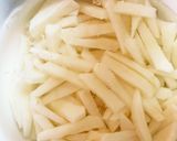 レンジ林檎入りシチューひき肉のせドーム蒸作り方14写真