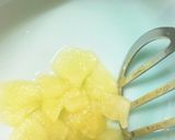 レンジじゃがいもひき肉林檎入りシチュー丼作り方6写真