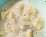 レンジじゃがいもひき肉林檎入りシチュー丼作り方10写真