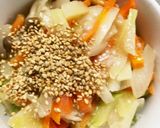 レンジじゃがいもひき肉林檎入りシチュー丼作り方18写真