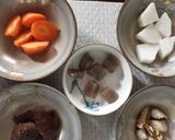 免疫力アップ！根菜の炊き合わせ♪作り方1写真