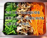 豚肉と舞茸の和風炒め作り方1写真