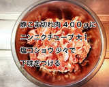 豚肉と舞茸の和風炒め作り方2写真