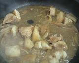 新じゃが・もも肉煮物のリメイク丼!作り方3写真