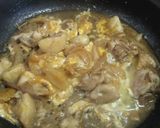 新じゃが・もも肉煮物のリメイク丼!作り方4写真