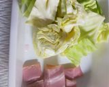 キャベツとベーコンの重ね煮サラダ♪作り方2写真