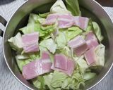 キャベツとベーコンの重ね煮サラダ♪作り方3写真