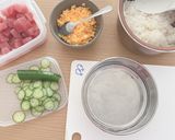ちらし寿司ケーキ作り方4写真