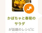 かぼちゃと春菊のサラダ 作り方11写真