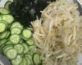 わかめ、きゅうり、もやしの酢味噌和え作り方7写真